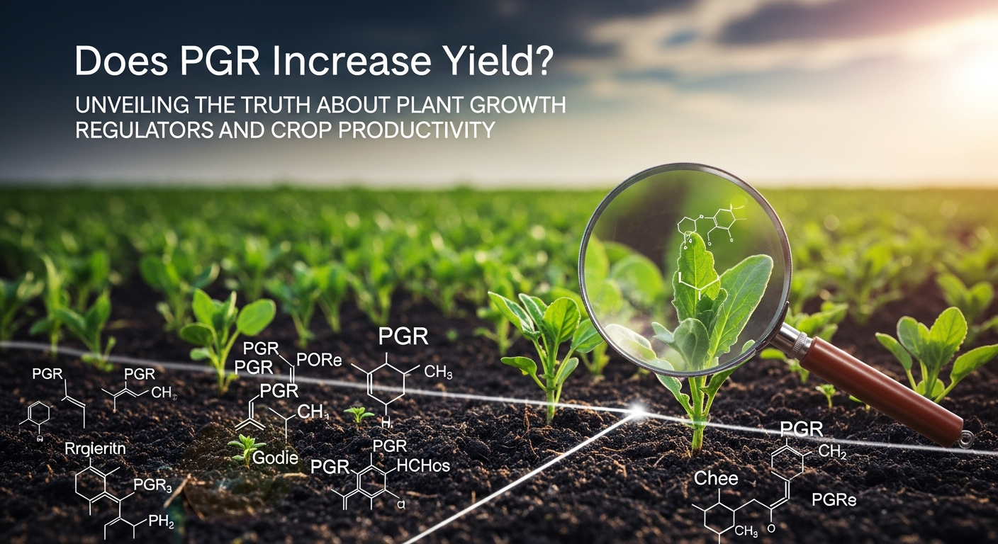 A plant growth regulator is a man-made compound that is used in today's agriculture industry for regulating various aspects of plant growth and enhancing crop yield.